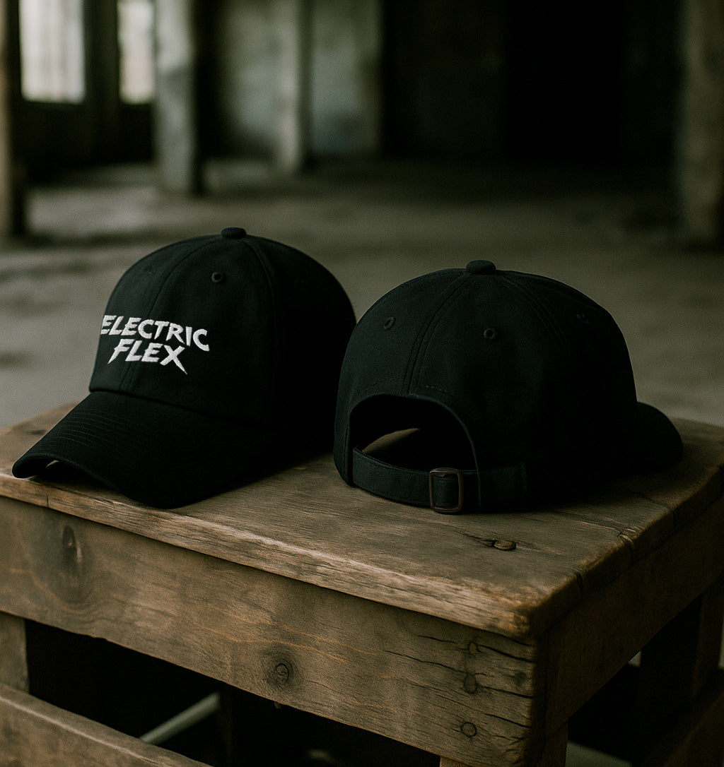 White Logo Embroidered Classic Hat