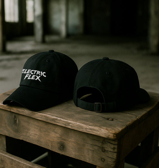 White Logo Embroidered Classic Hat