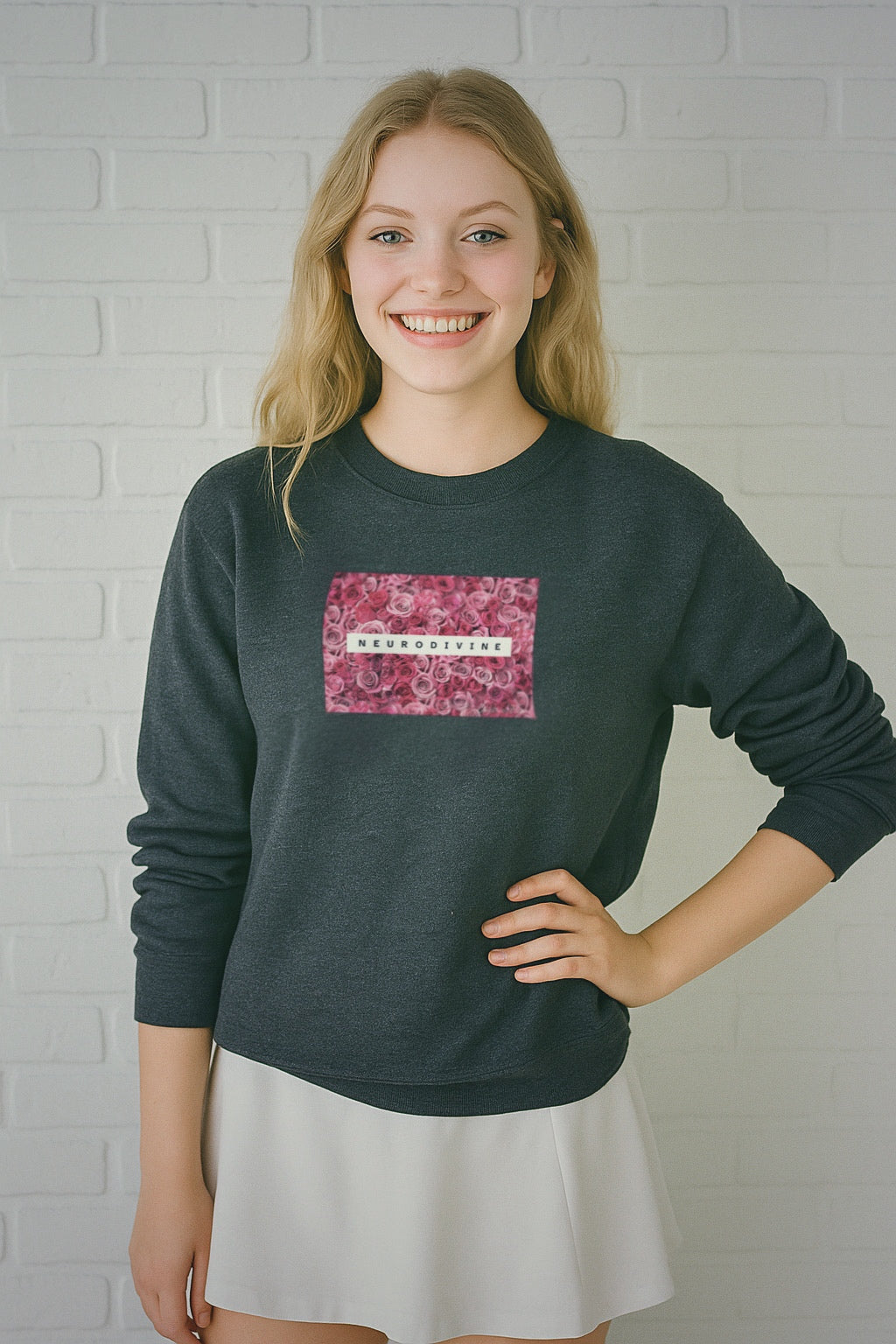 "Neurodivine" Women's Premium Sweatshirt