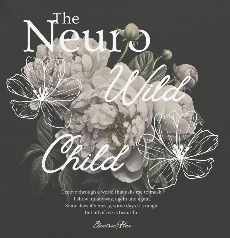 "Neuro Wild Child" Cozy Girls' Sweatshirt