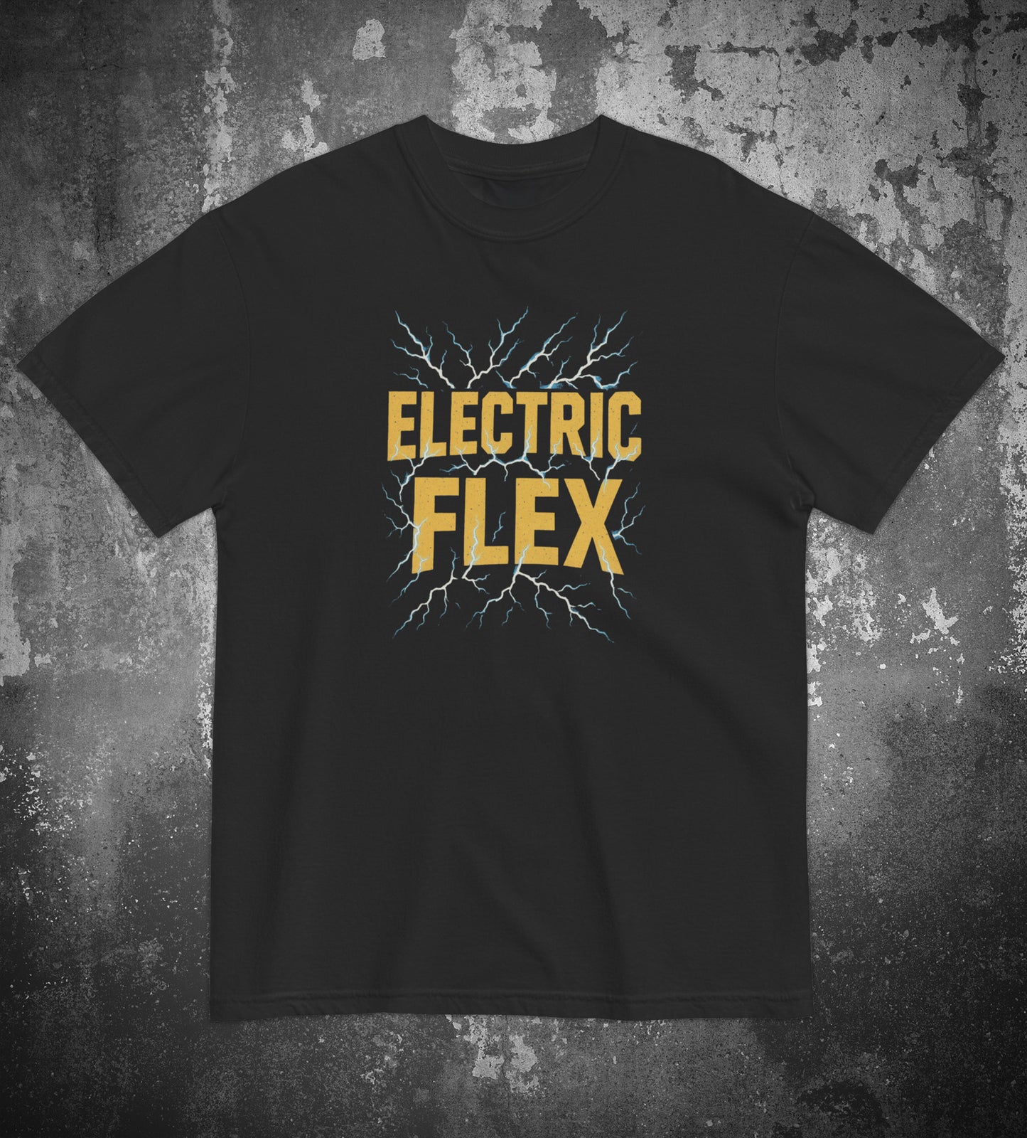 Electric Flex Blue Lightning Men's Premium Tee