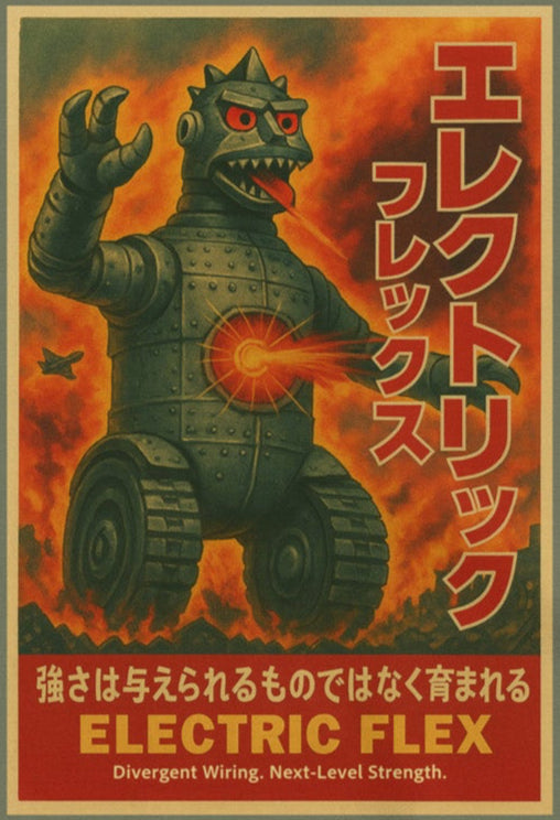 Robô Kaiju Boys' 100% Cotton Tee