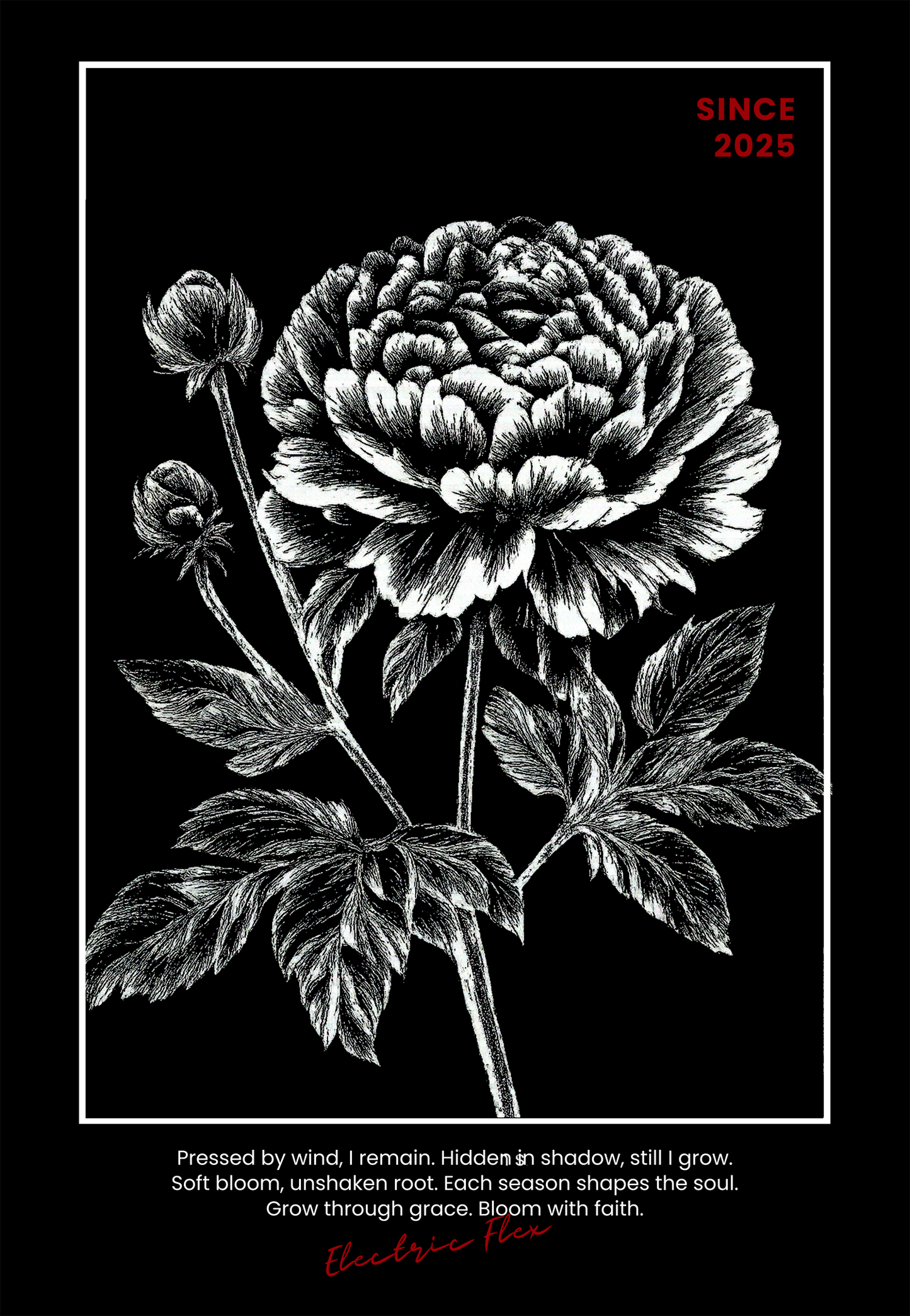 "Bloom with Faith" Women’s Fitted Racerback Tank