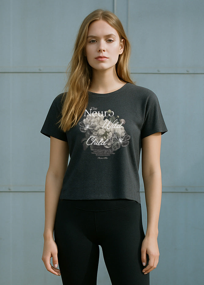"Neuro Wild Child" Women's High-Waisted Tee