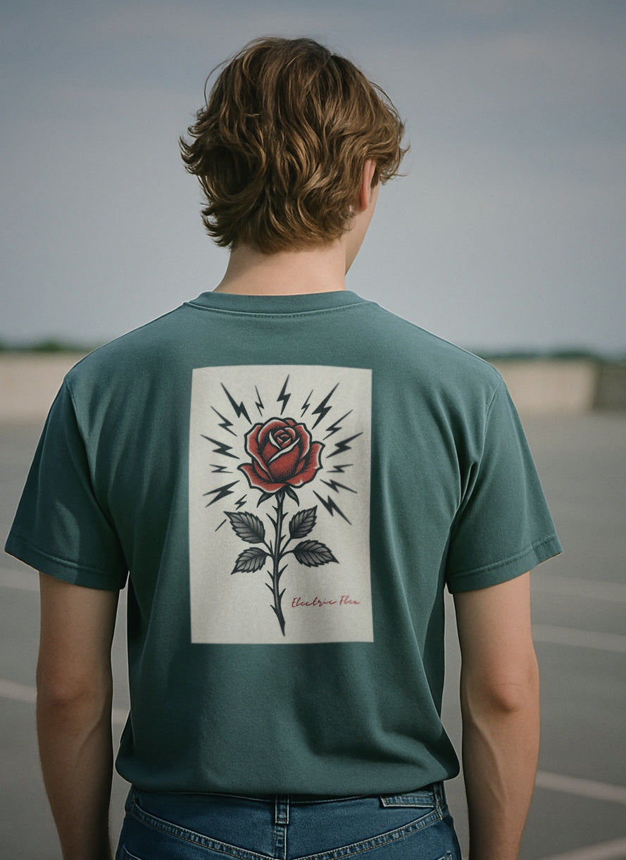 Lightning Rose Men's Premium Tee