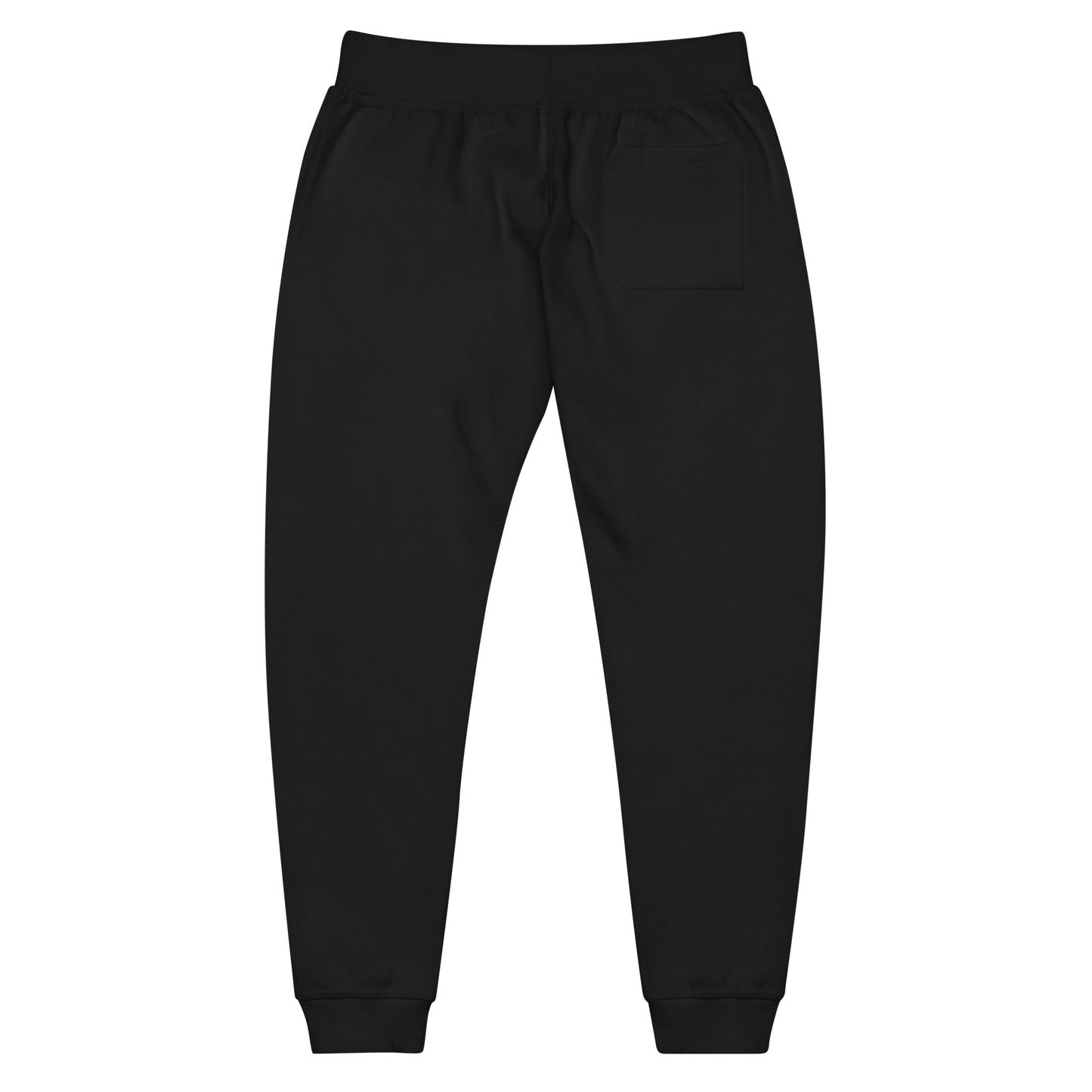 EF Logo Men's Fleece Sweatpants - Black