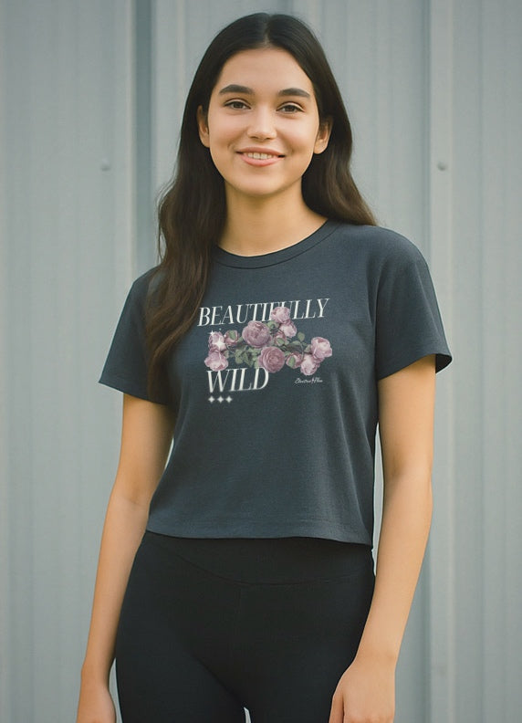 "Beautifully Wild" High-Waisted Tee