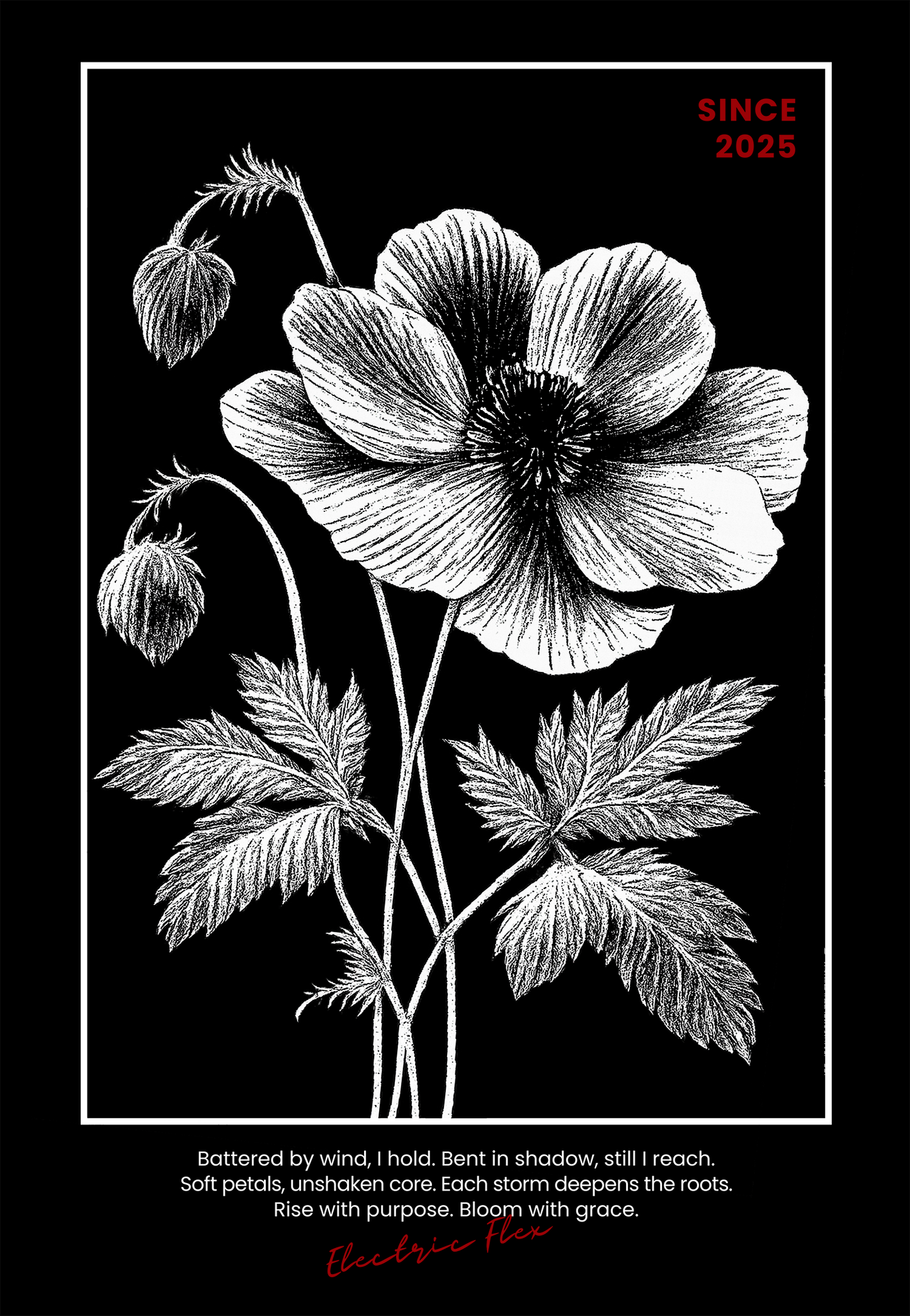 "Bloom With Grace" Men's Premium Tee