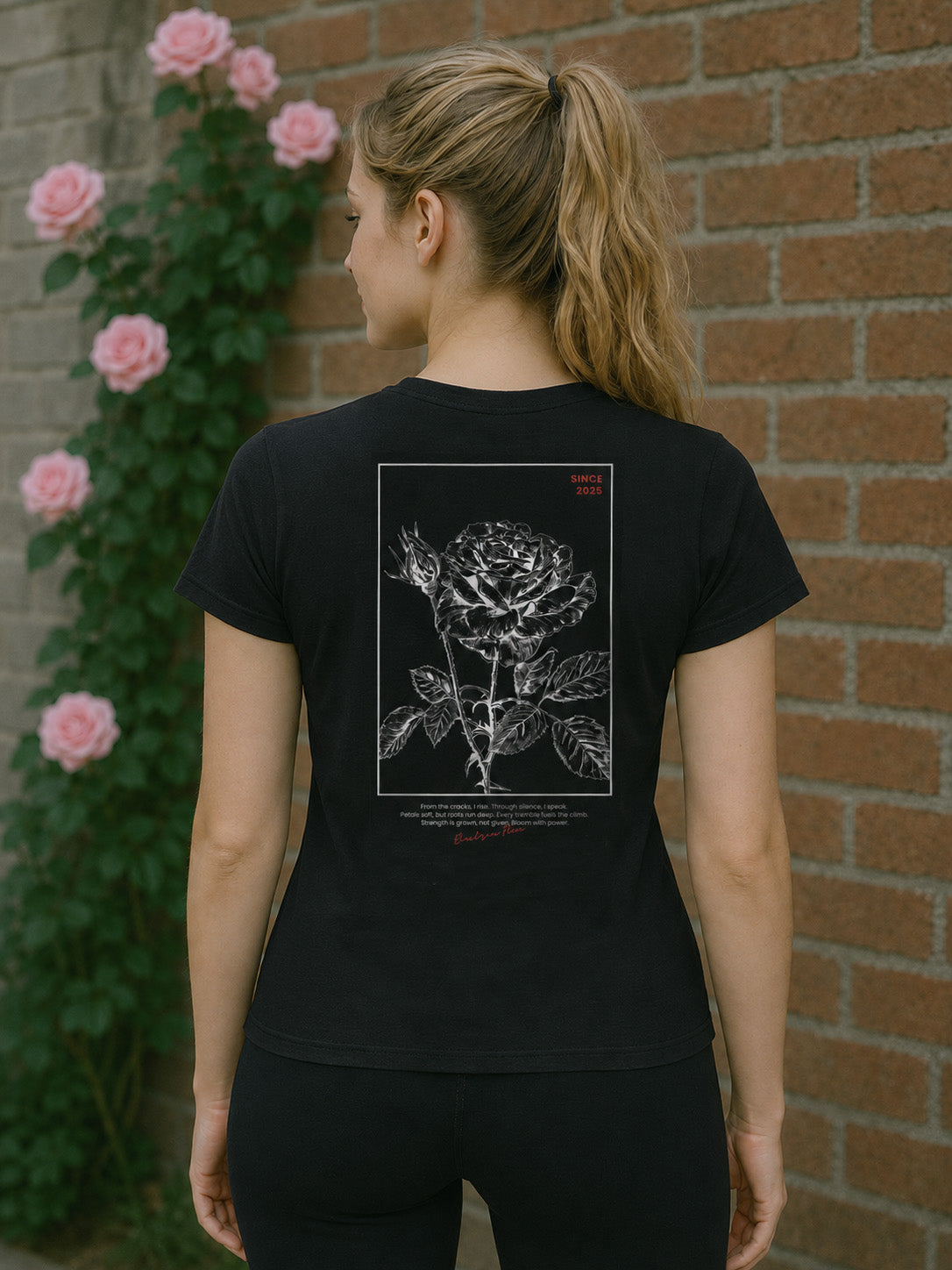 "Bloom with Power" Women's Premium Tee