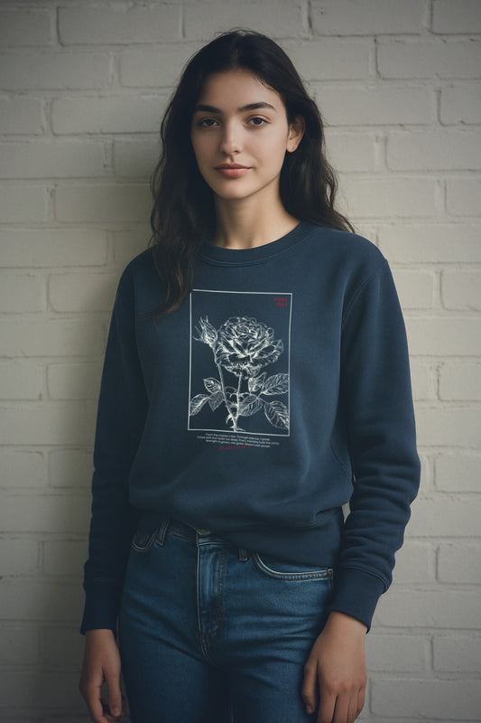 Bloom with Power Women's Premium Sweatshirt