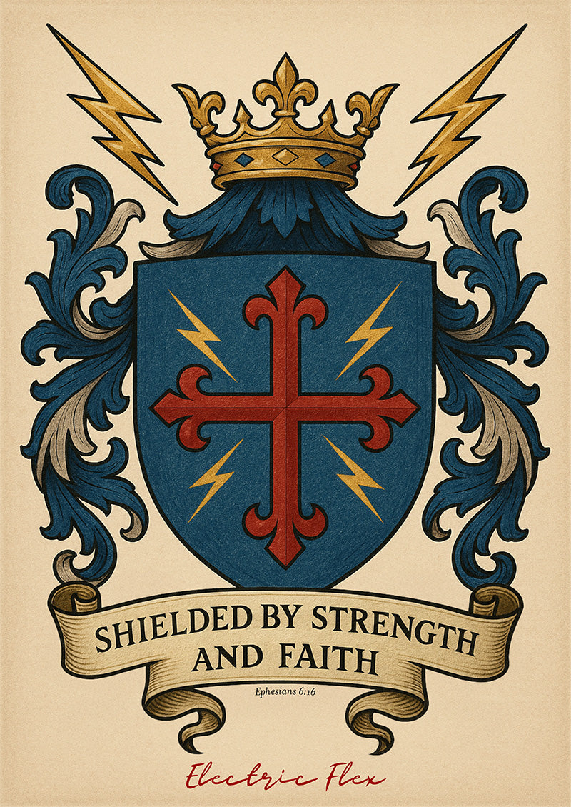 Faith Shield Men's Premium Tee