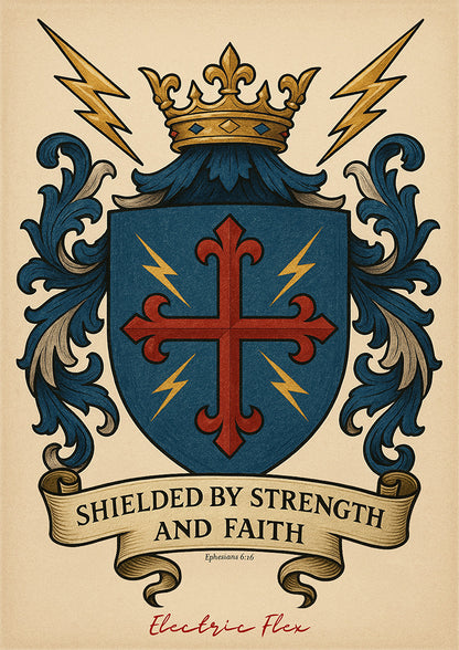 Faith Shield Men's Premium Tee