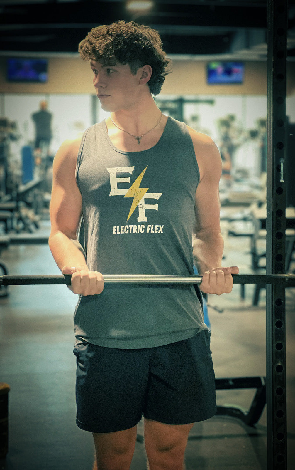 Grunge EF Logo Men’s Premium Tank