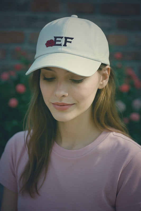 EF Rose Classic White Hat