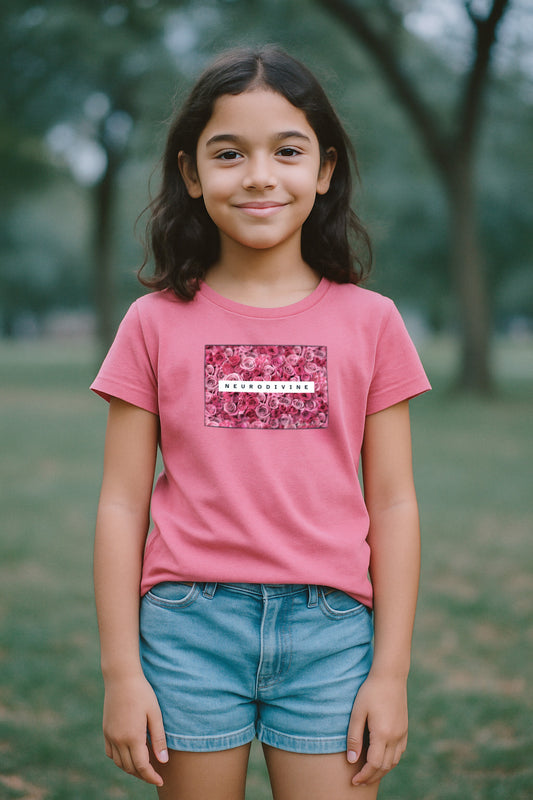 Neurodivine Girls’ 100% Cotton Tee