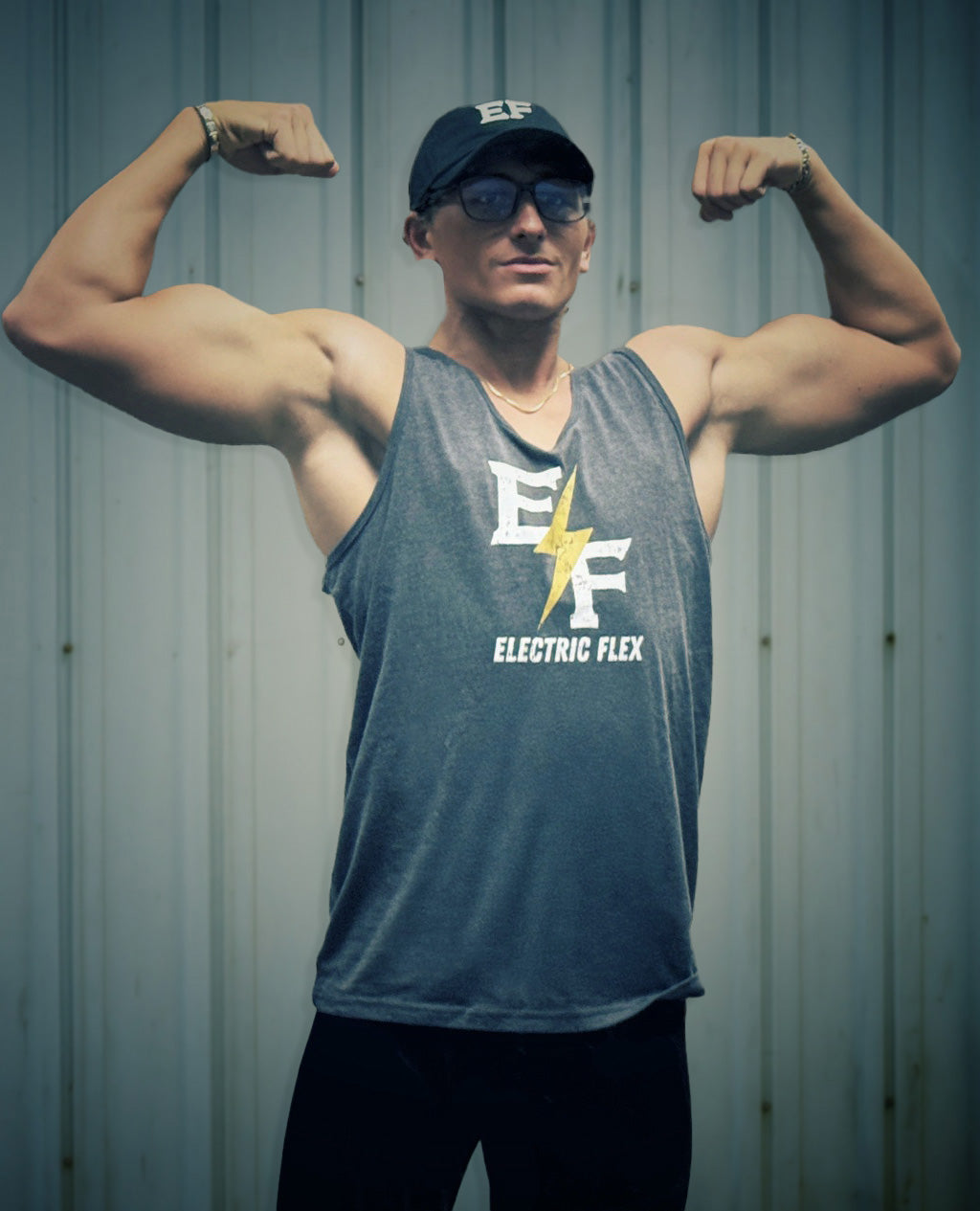 Grunge EF Logo Men’s Premium Tank