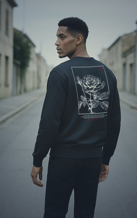 "Bloom With Power" Men's Premium Sweatshirt