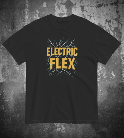 Electric Flex Blue Lightning Men's Premium Tee