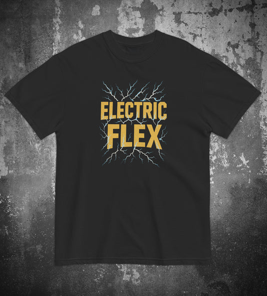 Electric Flex Blue Lightning Men's Premium Tee