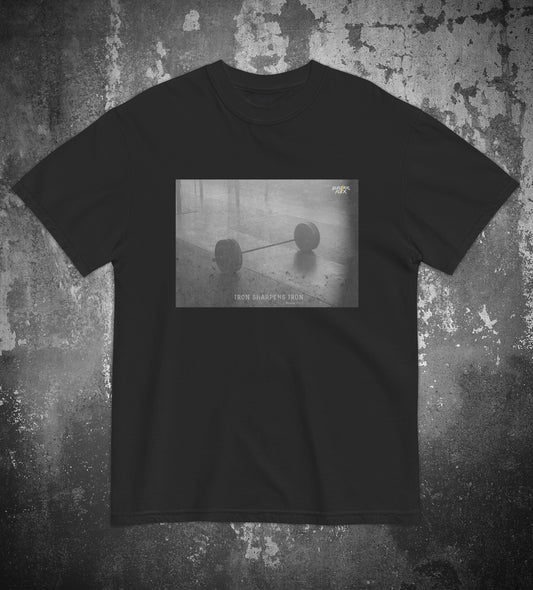"Iron Sharpens Iron" Men's Premium Tee