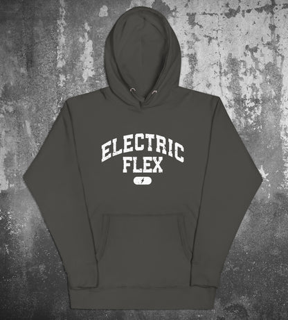 Distressed Varsity Men's Heavyweight Hoodie