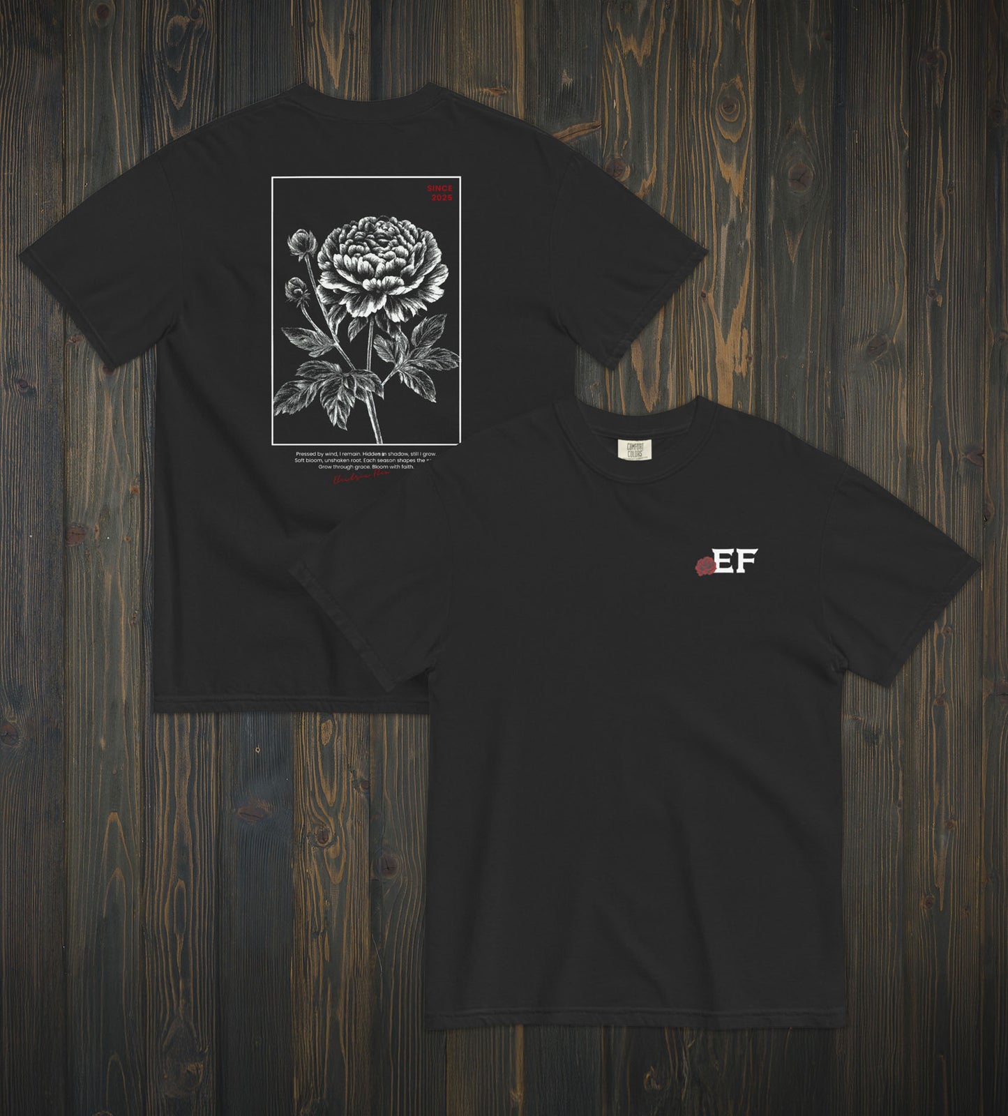 "Bloom With Faith" Men's Premium Tee