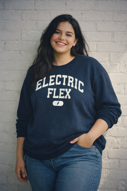 Electric Flex Varsity Women's Premium Sweatshirt