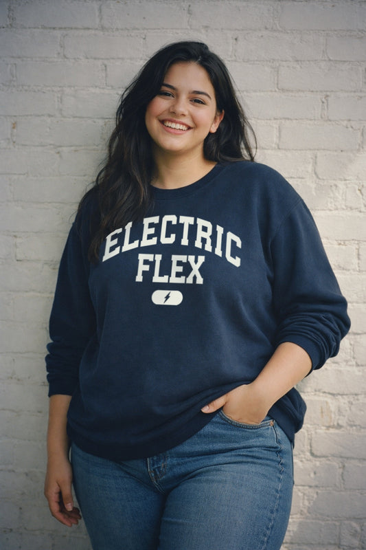 Electric Flex Varsity Women's Premium Sweatshirt