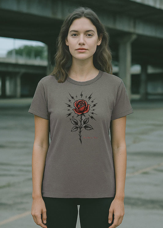 Lightning Rose Women’s Softstyle Tee