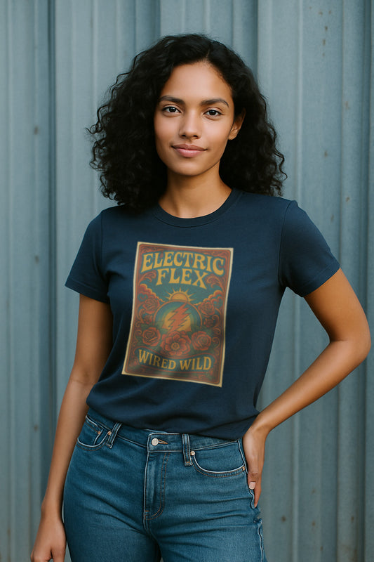 "Wired Wild" Retro Women’s Softstyle Tee