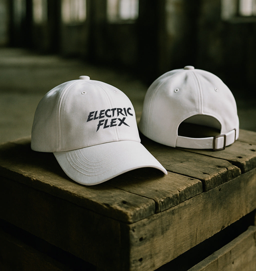 Black Logo Embroidered Classic Hat