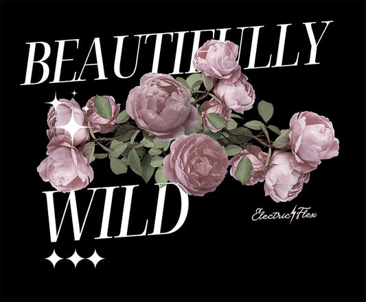 "Beautifully Wild" 100% Cotton Toddler Tee