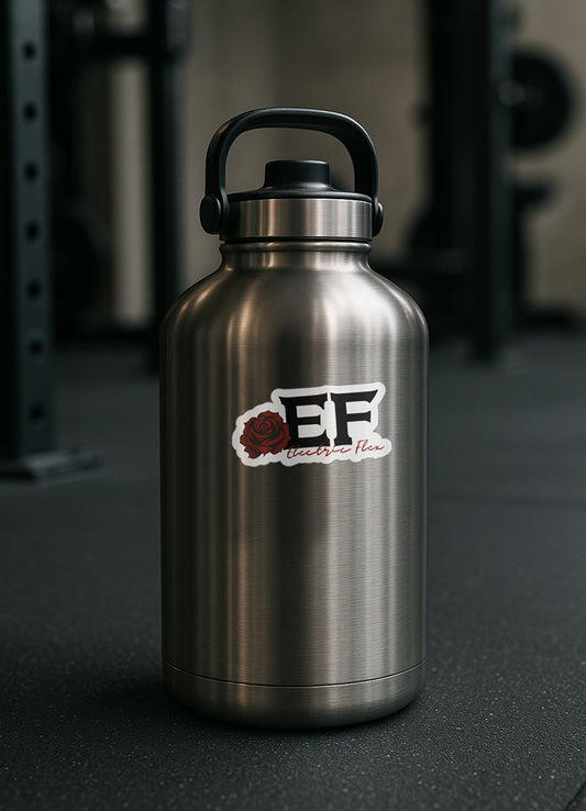 EF Tattoo Rose Vinyl Sticker