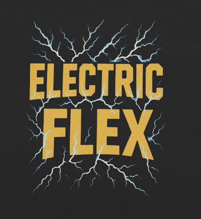 Electric Flex Blue Lightning Men's Premium Tee