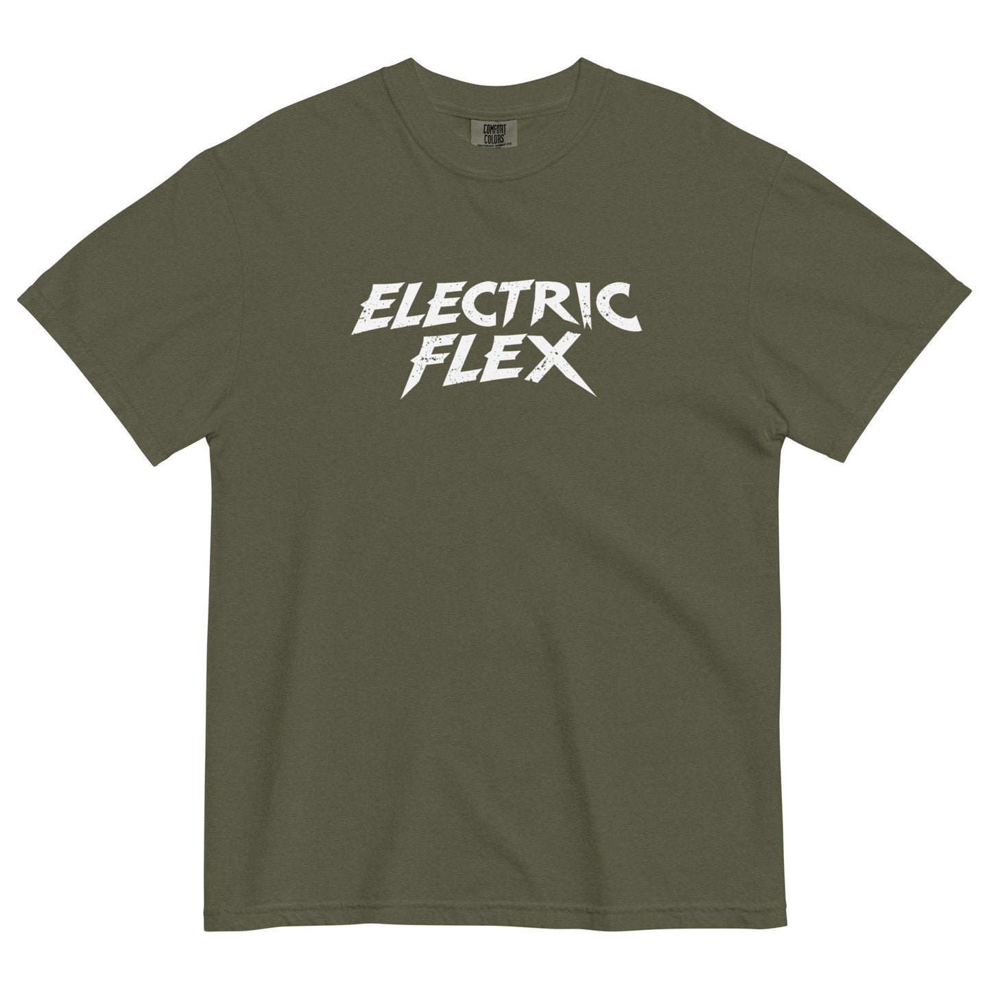 Electric Flex White Logo Men's Premium Tee