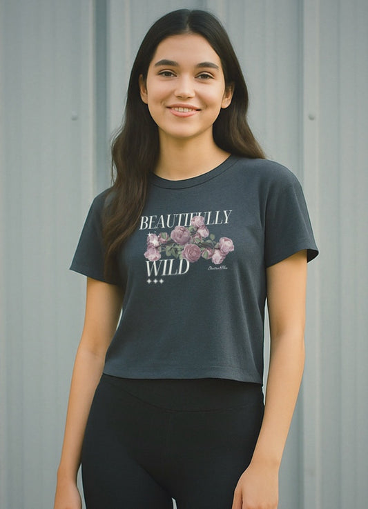 "Beautifully Wild" High-Waisted Tee